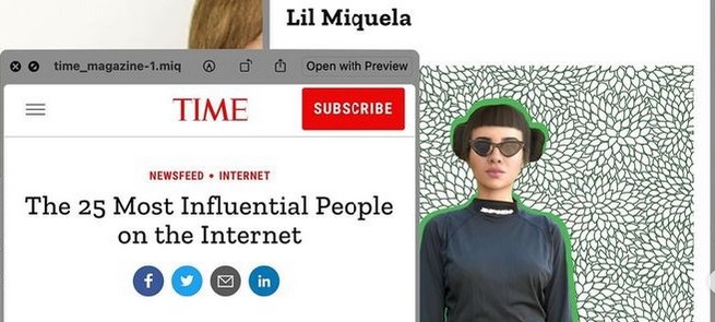 Internet robot lilmiquela